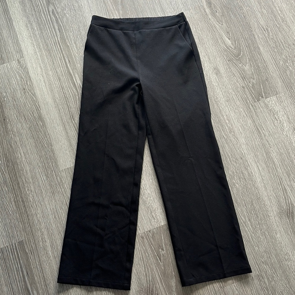 Black stretchy woman’s slacks
